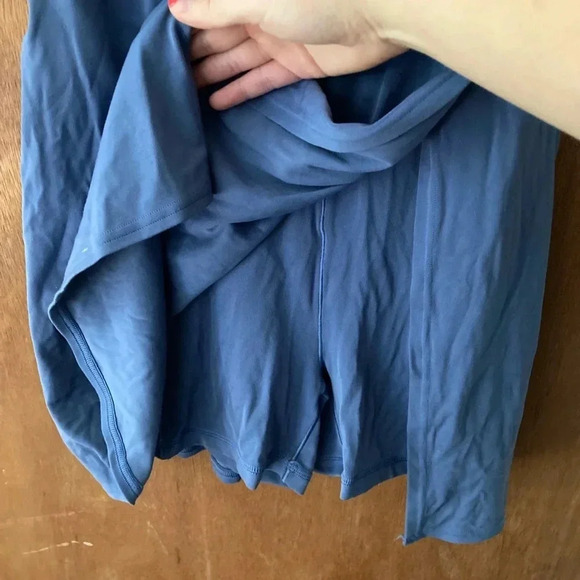 Aerie Offline Real Me Low Key Active Blue Dress - Picture 4 of 5